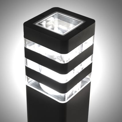 Buitenlamp SANTA 1x E27, max. 60 W, 230 V, 50 cm, IP54, antraciet