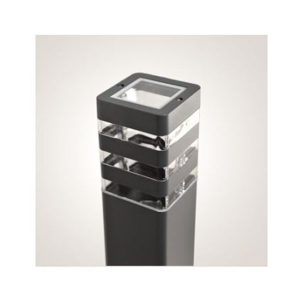 Buitenlamp SANTA 1x E27, max. 60 W, 230 V, 50 cm, IP54, antraciet