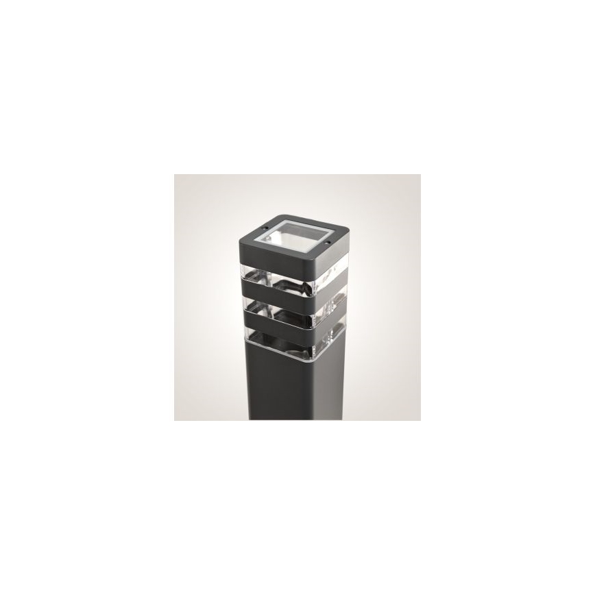 Buitenlamp SANTA 1x E27, max. 60 W, 230 V, 50 cm, IP54, antraciet