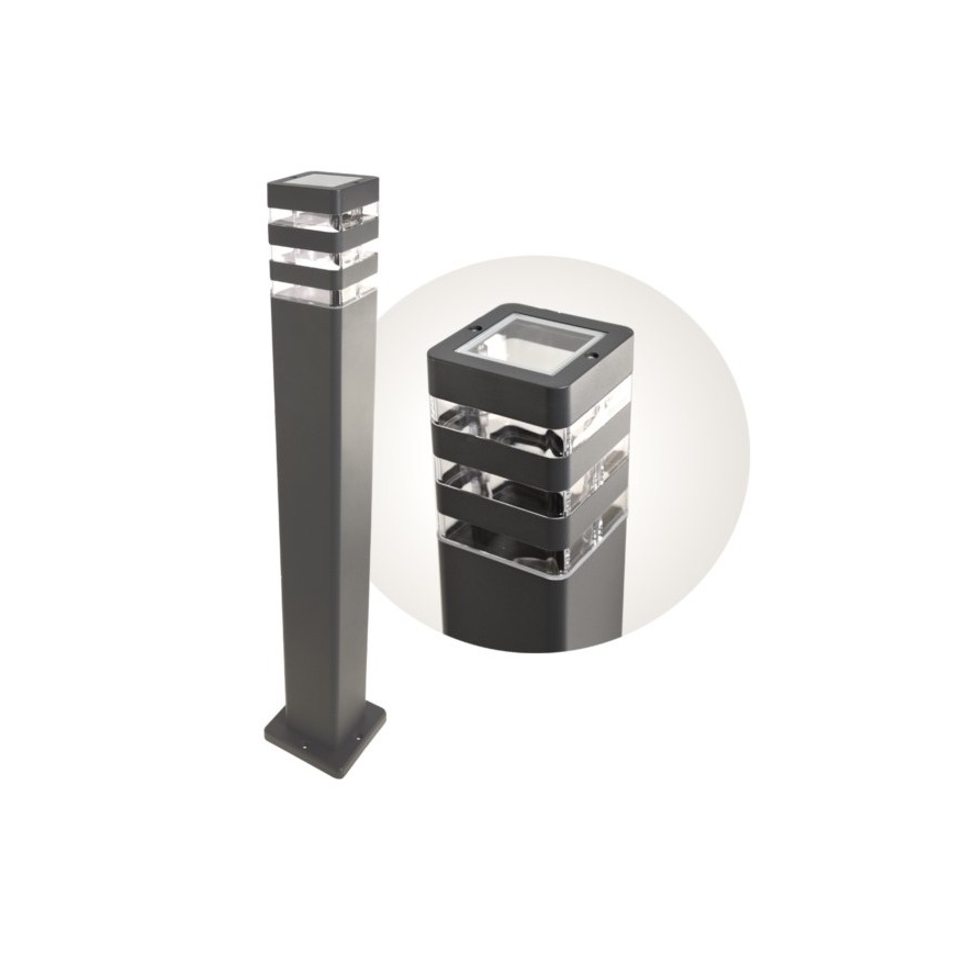 Buitenlamp SANTA 1xE27/60W/230V IP54 79,5 cm antraciet