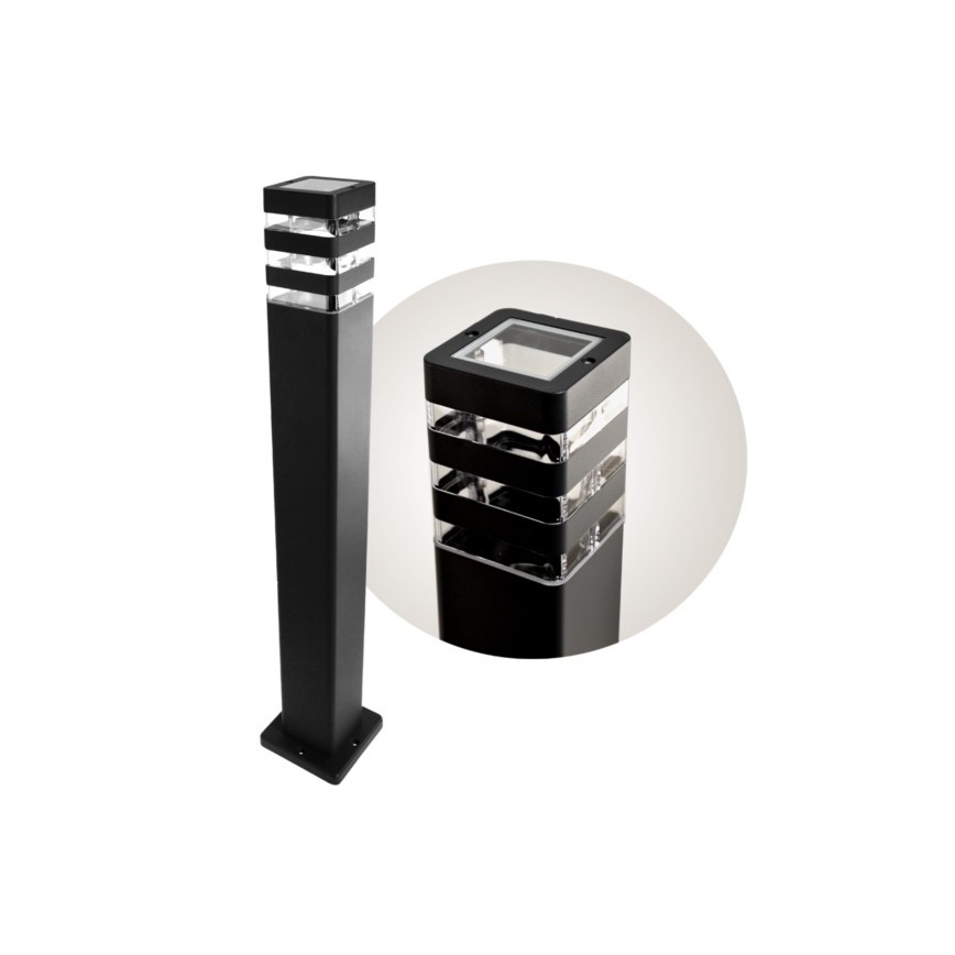 Buitenlamp SANTA 1xE27/60W/230V IP54 79,5 cm zwart