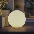 Buitenlamp STONO 1xE27/20W/230V Ø 30 cm IP65 wit