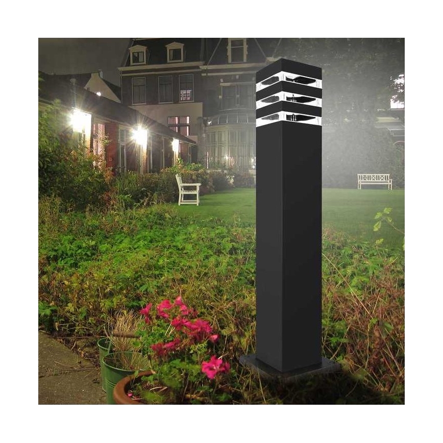 Buitenlamp TEKSAS 1xE27/12W/230V IP44 44 cm grafiet