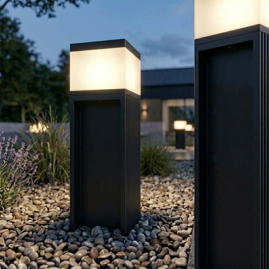 Buitenlamp VESPER 1xG9/5W/230V IP44 30 cm zwart