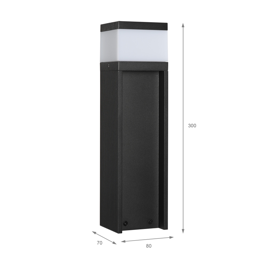 Buitenlamp VESPER 1xG9/5W/230V IP44 30 cm zwart