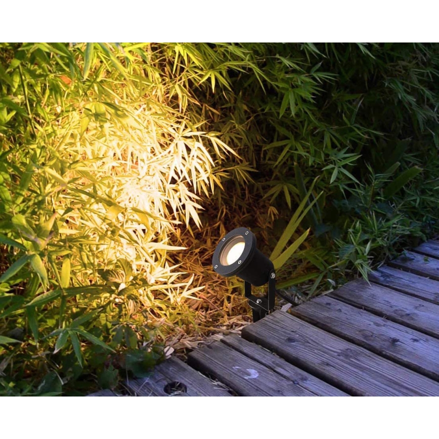 Buitenlicht BLAKE 2 GU10/50W/230V IP65