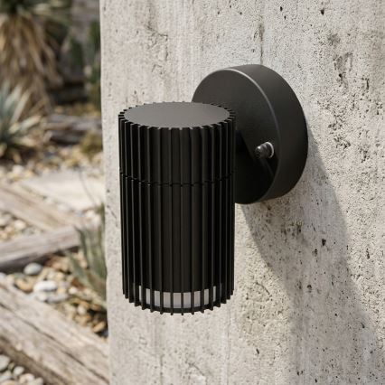 Buitenmuurspot LANTHEA 1xGU10/11W/230V IP44 zwart