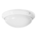 Buitenplafondlamp met sensor OLGA 1xE27/60W/230V IP44