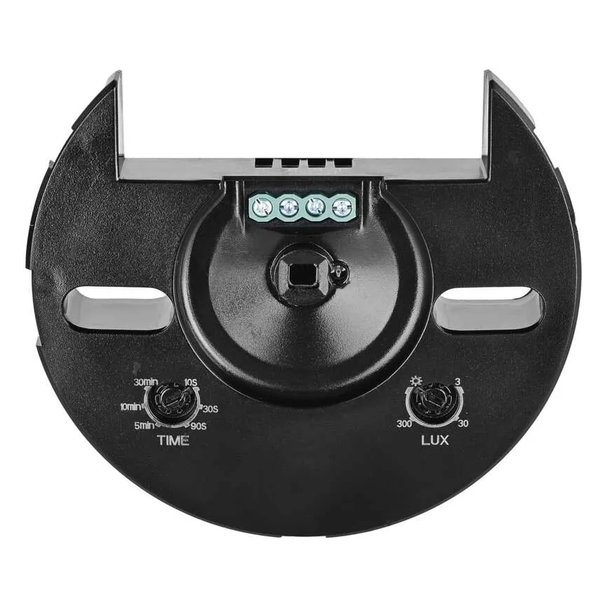 Buitensensor voor beweging en schemering PIR 2000W/230V IP65 zwart