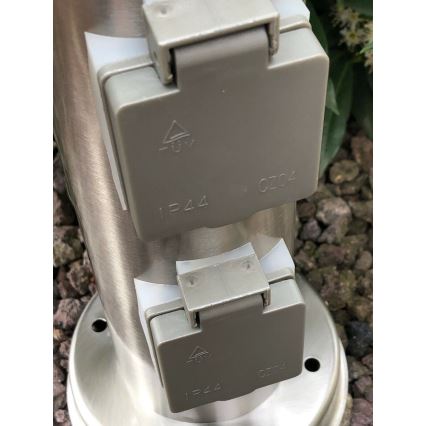 Buitenstopcontact zuil SYDNEY 4Z SCHUKO 230V IP44
