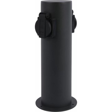 Buitenstopcontactpaal 2V ELEKTRI 230V IP44