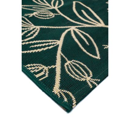 Buitenvloerkleed JUNGLE 160x220 cm groen/bladmotief