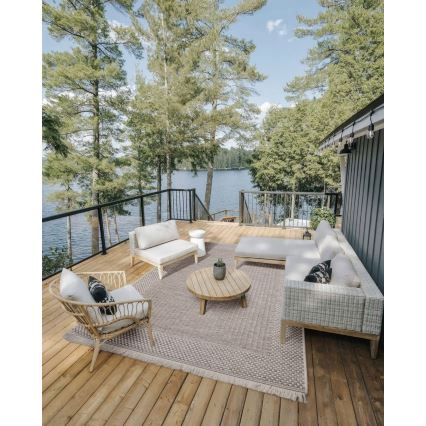 Buitenvloerkleed ORIA 120x170 cm beige