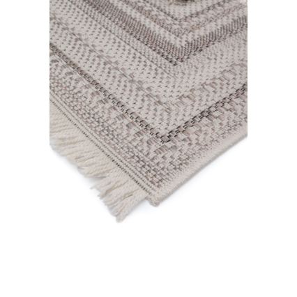 Buitenvloerkleed ORIA 70 x 140 cm grijs