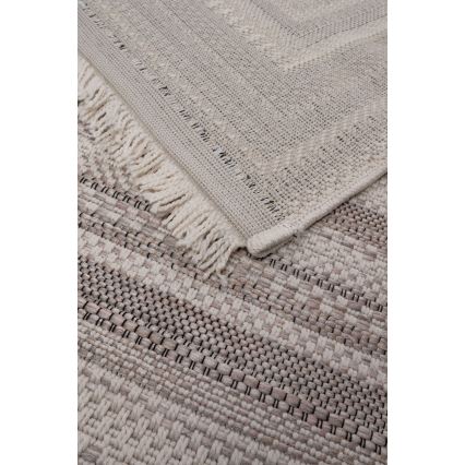 Buitenvloerkleed ORIA 70 x 140 cm grijs