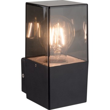 Buitenwandlamp 1xE27/40W/230V IP44 zwart