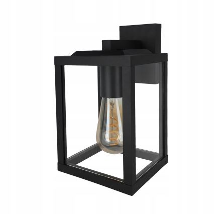 Buitenwandlamp 1xE27/40W/230V IP54 zwart