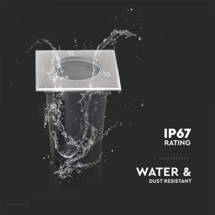 Buitenwandlamp 1xGU10/35W/230V IP67