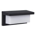 Buitenwandlamp LERTO 1xE27/15W/230V IP54 zwart