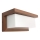 Buitenwandlamp NEELY 1xE27/60W/230V IP54 bruin