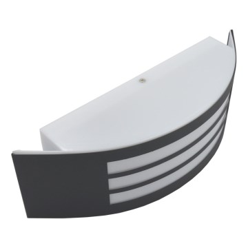 Buitenwandlamp OLIANA 1xE27/60W/230V IP44 antraciet