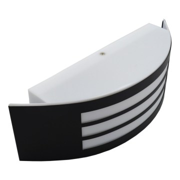 Buitenwandlamp OLIANA 1xE27/60W/230V IP44 zwart