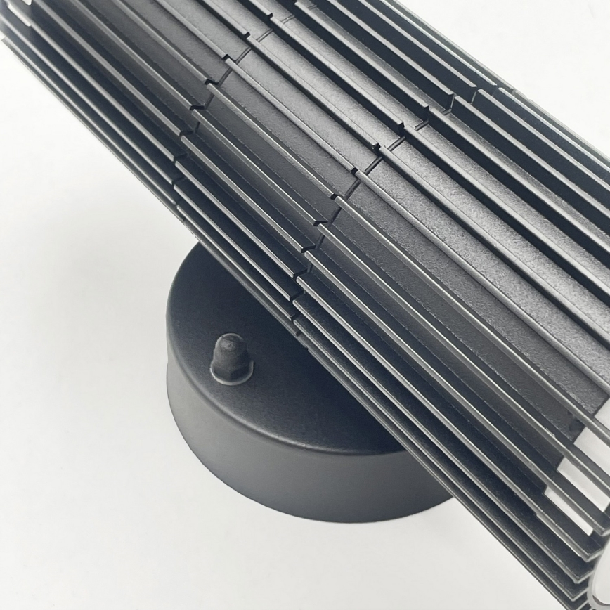 Buitenwandspot LANTHEA 2xGU10/11W/230V IP44 zwart
