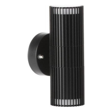Buitenwandspot RADILO 2xGU10/11W/230V IP44 zwart