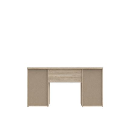 Bureau ARENO wit/sonoma-eik