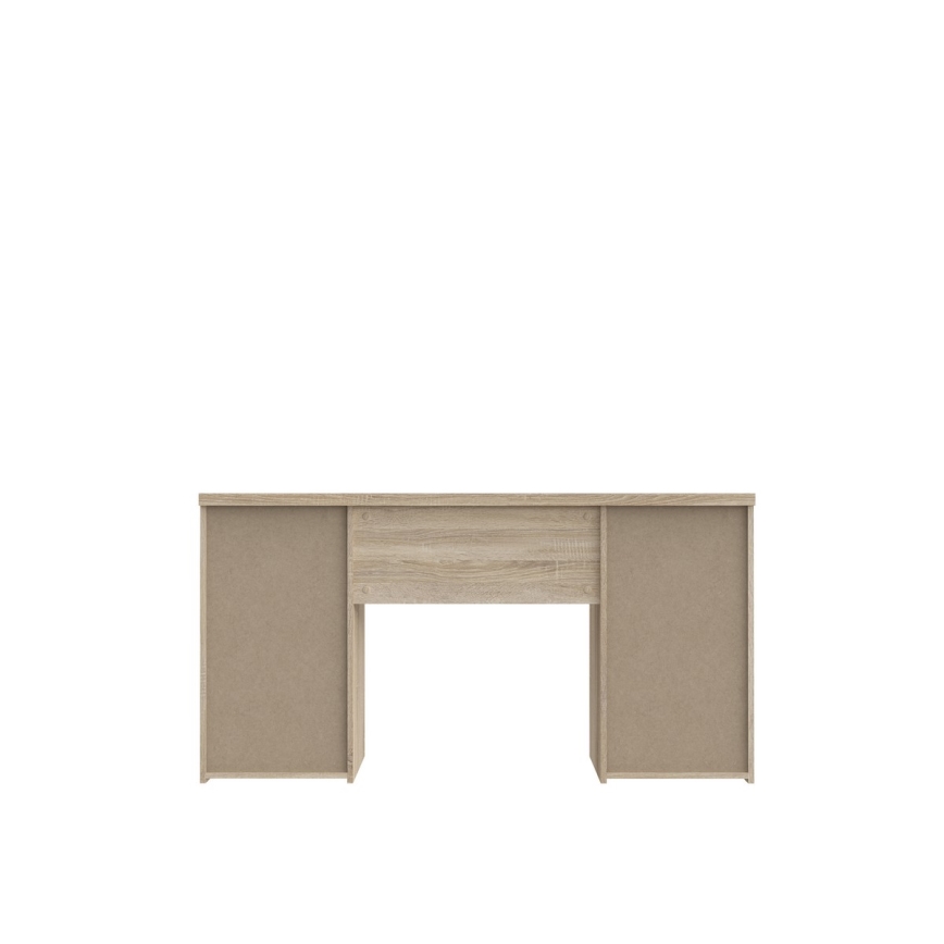 Bureau ARENO wit/sonoma-eik