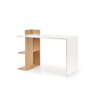 Bureau COZYRA eiken/wit
