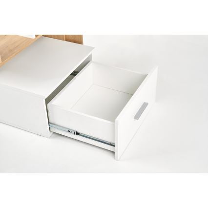 Bureau GORA eiken/wit