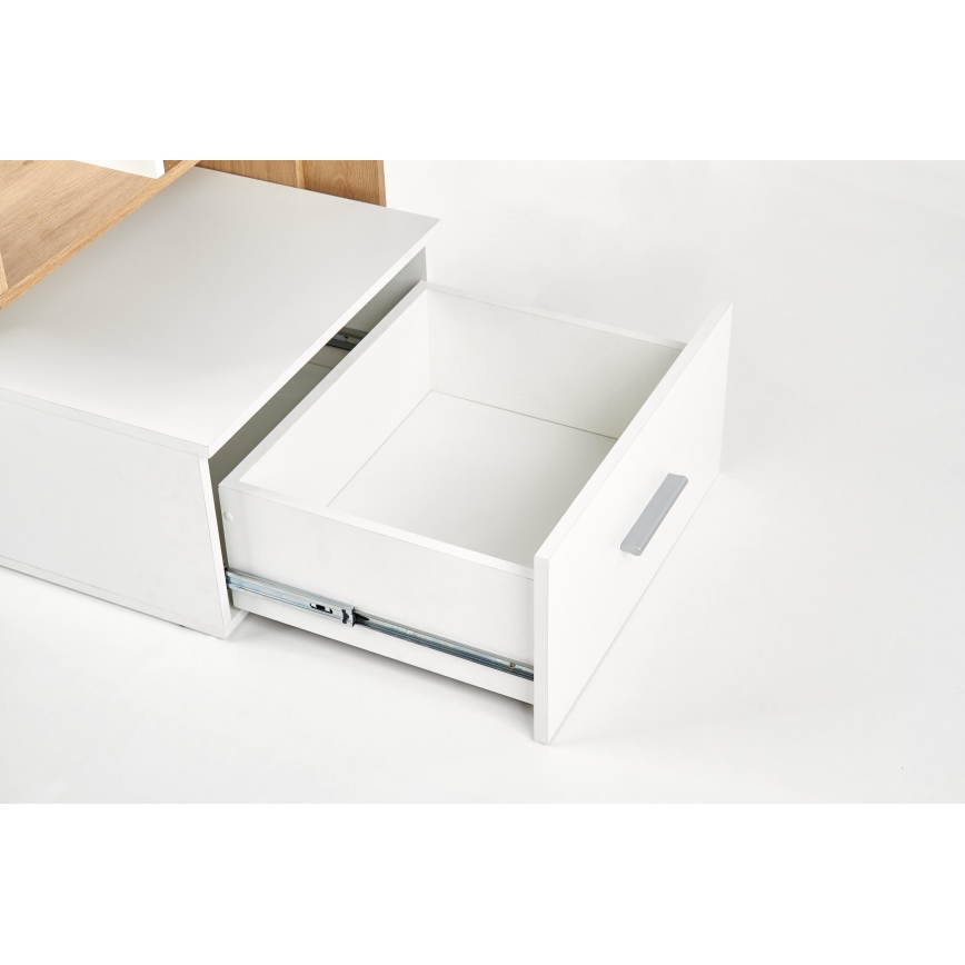 Bureau GORA eiken/wit