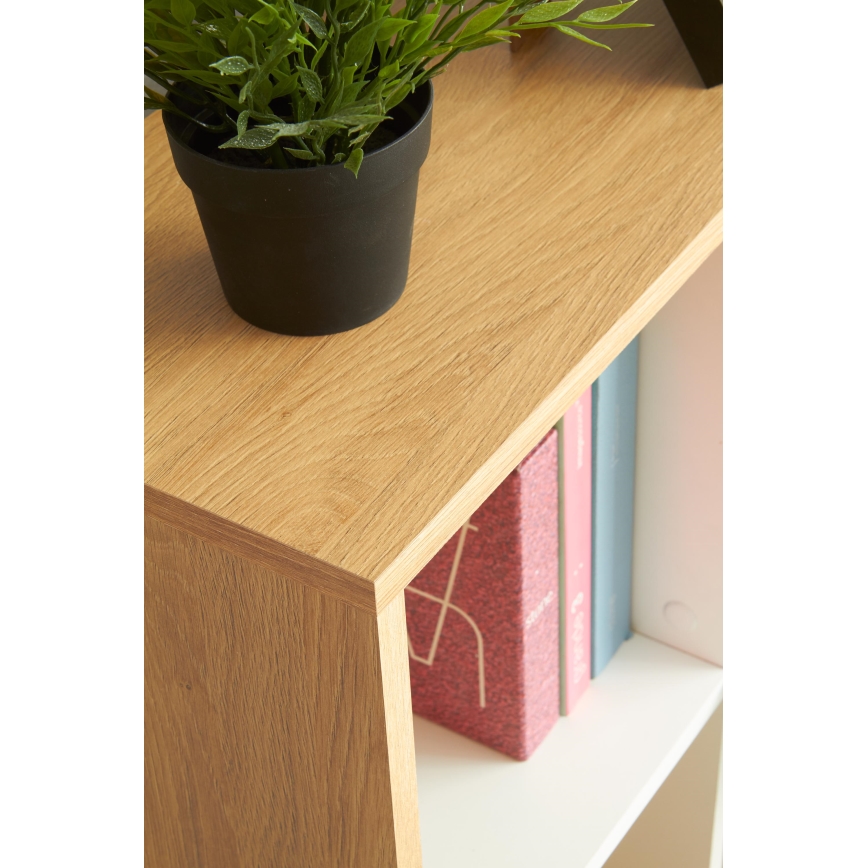 Bureau GORA eiken/wit