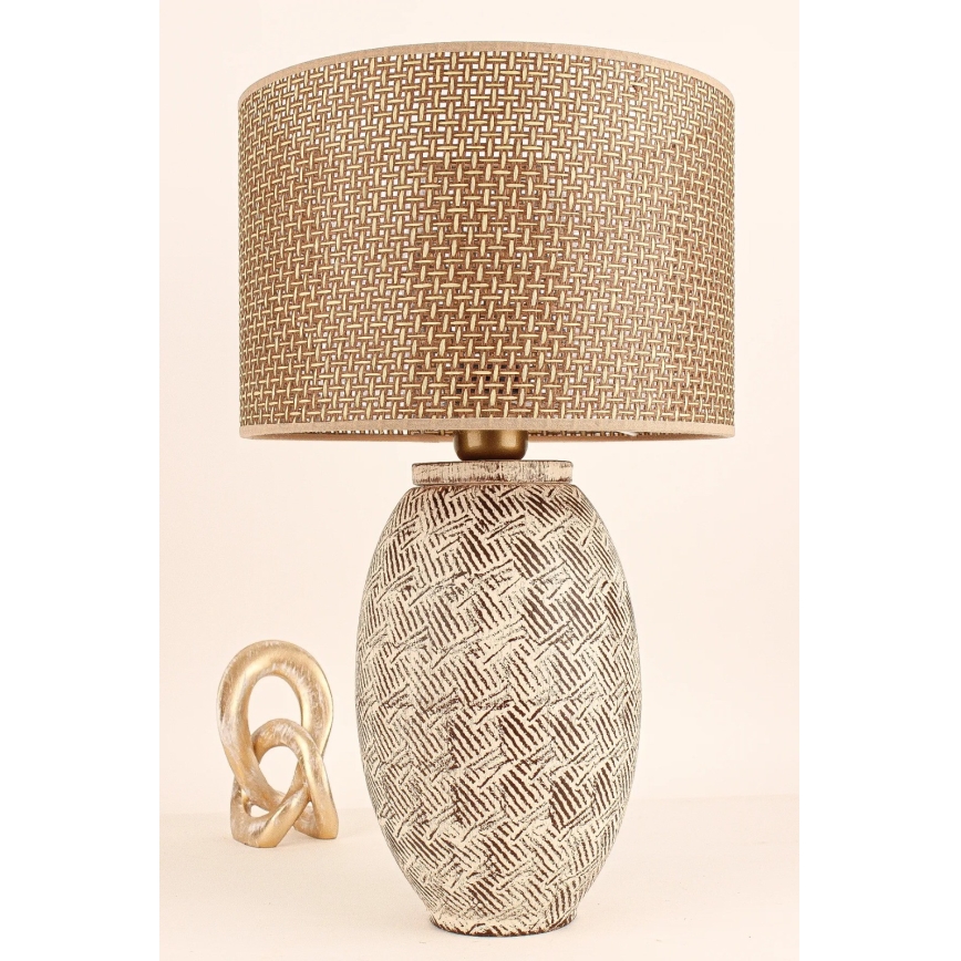 Bureau lamp RAMZES 1xE27/40W/230V beige