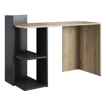 Bureau MARLO, artisan eiken/antraciet