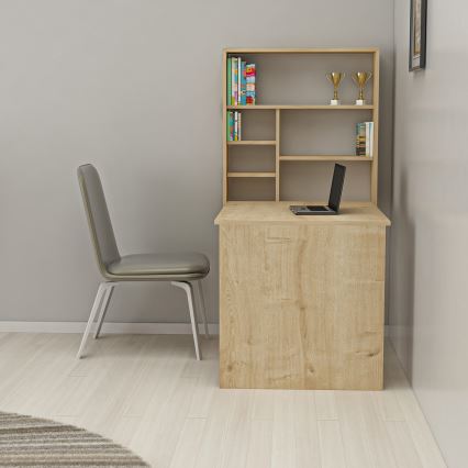 Bureau met Plank SEDIR 154,2x59 cm beige