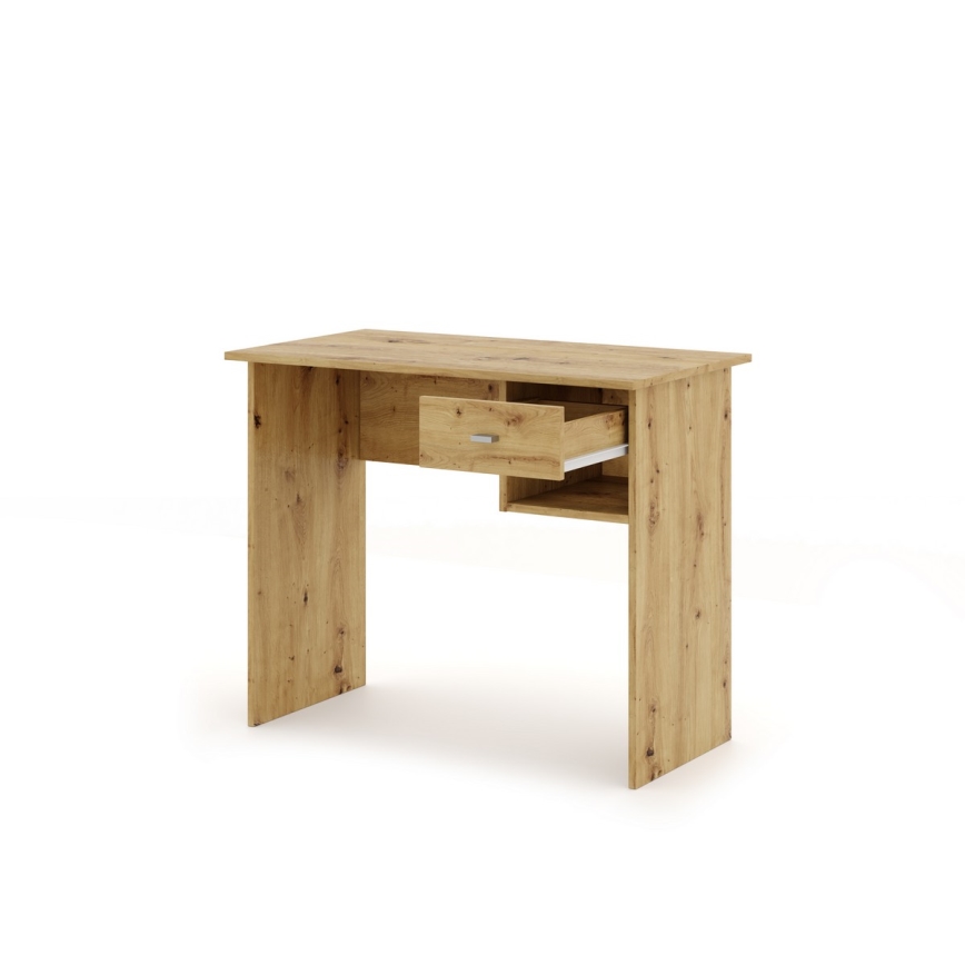 Bureau RICO 90x50 cm artisan eiken