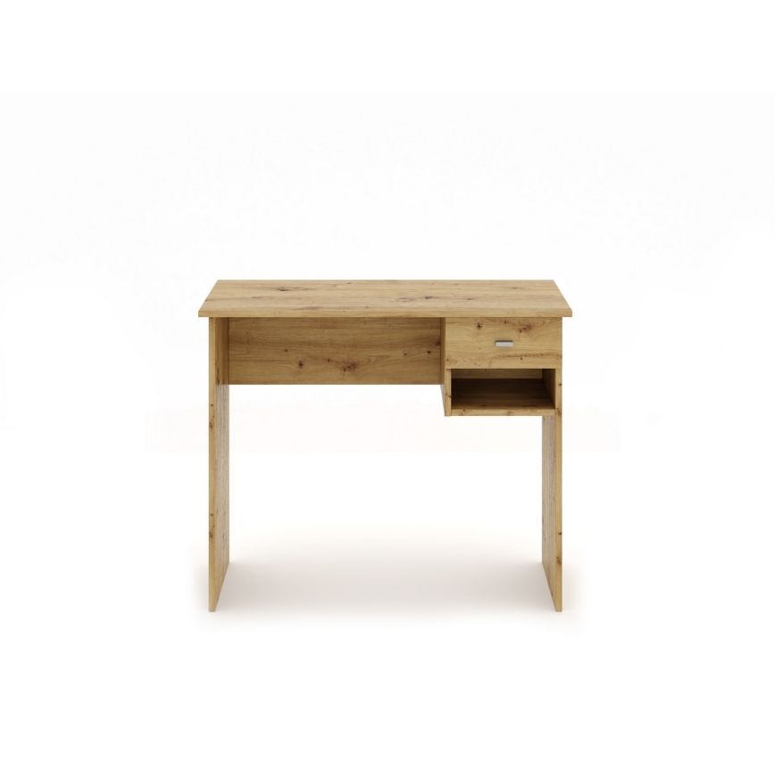 Bureau RICO 90x50 cm artisan eiken