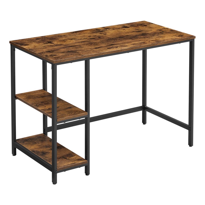 Bureau SOLEA bruin/zwart