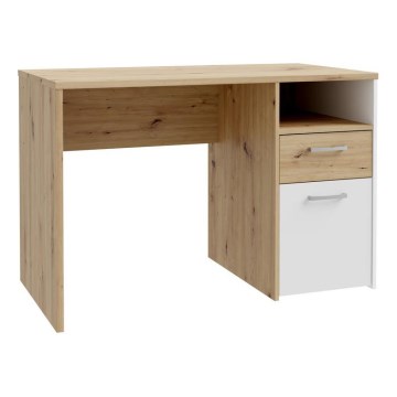 Bureau URO artisan-eik/wit