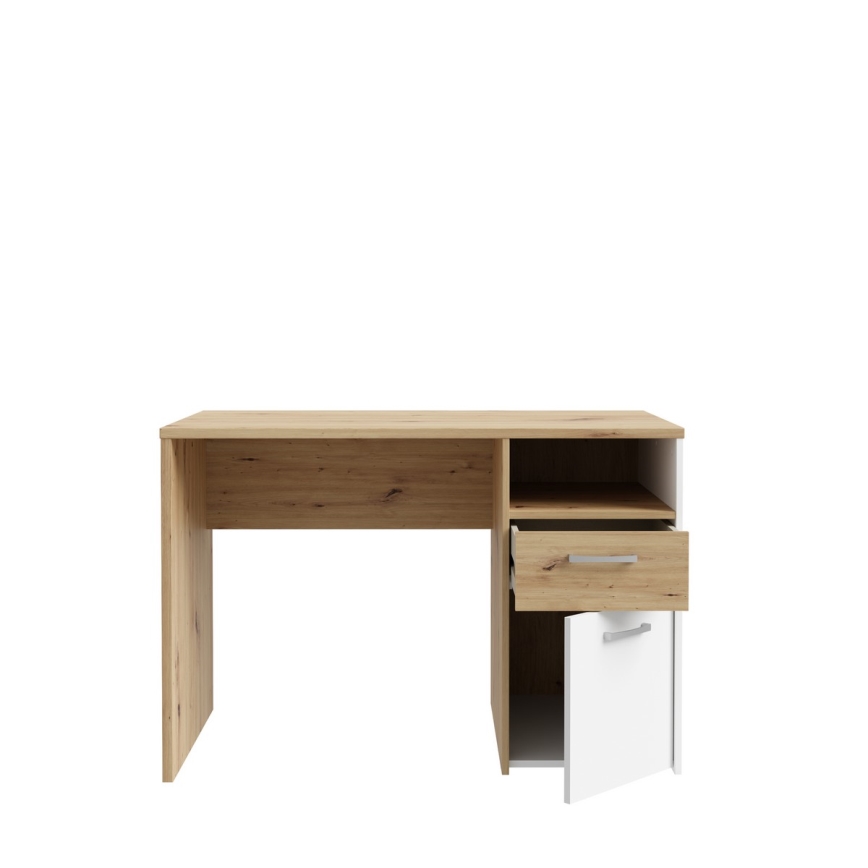 Bureau URO artisan-eik/wit