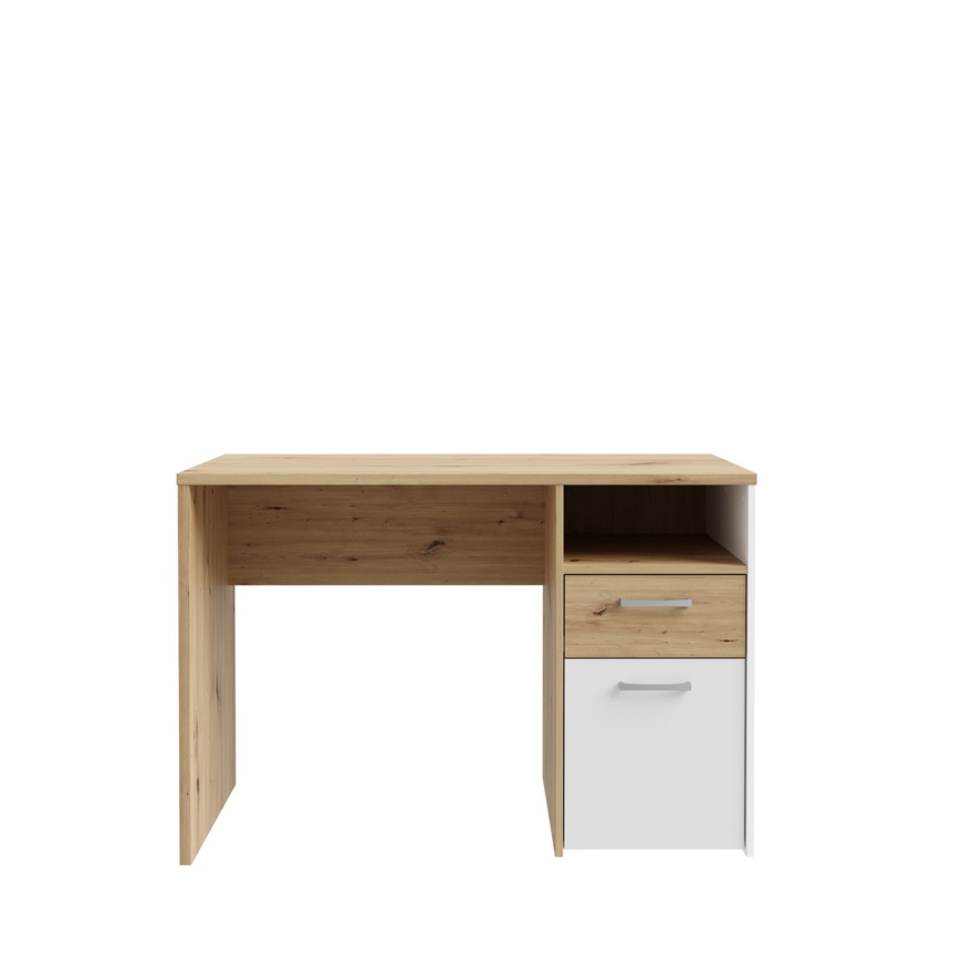 Bureau URO artisan-eik/wit