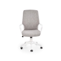 Bureaustoel LONA wit/lichtgrijs
