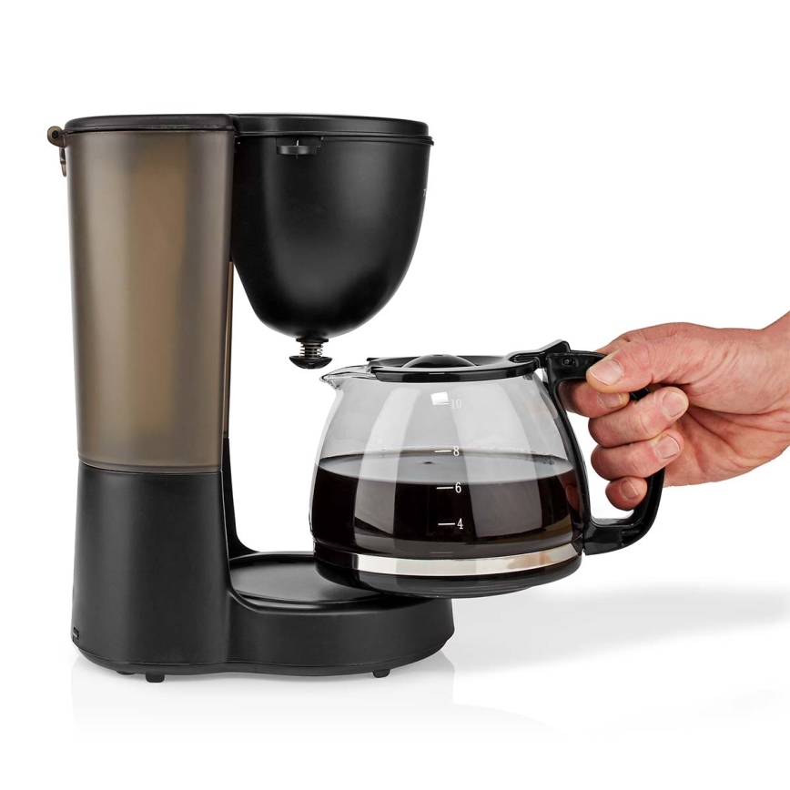 Butler - Filterkoffiezetapparaat 1,25 l met warmhoudfunctie, 750 W/230 V, zwart