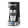 Butler - Koffiezetapparaat voor 1 kopje 0,4 l met timer en reisbeker 750W/230V roestvrij staal/zwart