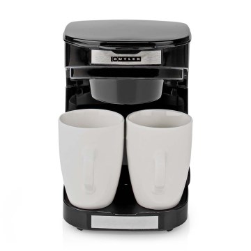 Butler - Koffiezetapparaat voor 2 kopjes 450W/230V zwart