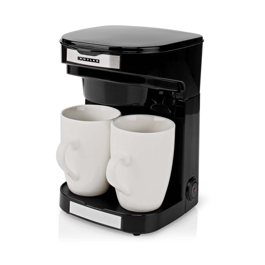 Butler - Koffiezetapparaat voor 2 kopjes 450W/230V zwart