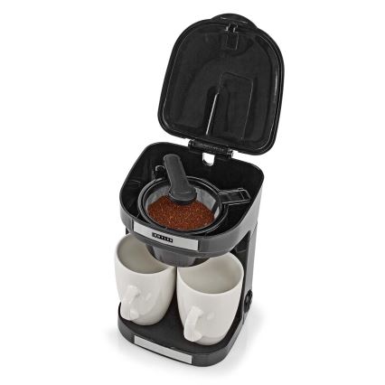 Butler - Koffiezetapparaat voor 2 kopjes 450W/230V zwart