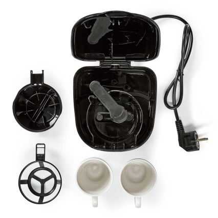 Butler - Koffiezetapparaat voor 2 kopjes 450W/230V zwart